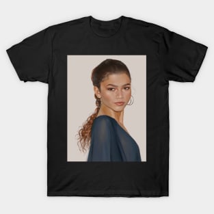 Zendaya Portrait T-Shirt